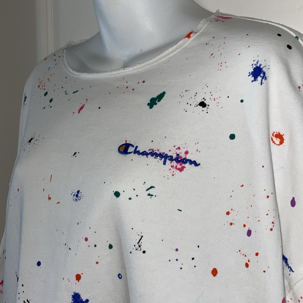Women's Champion® Campus French Terry Crewneck Sweatshirt - Picture 3 of 4